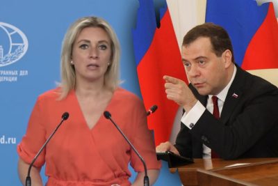 Мария Захарова, Дмитрий Медведев