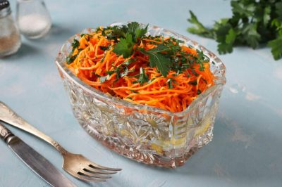 Морковка салат, салат из морковки, полезный салат рецепт
