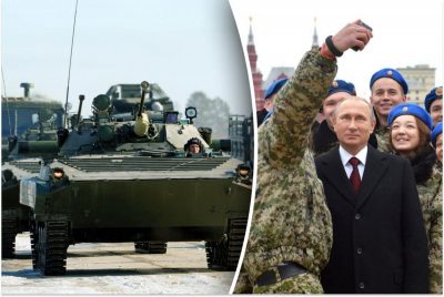 Российские военные, Владимир Путин
