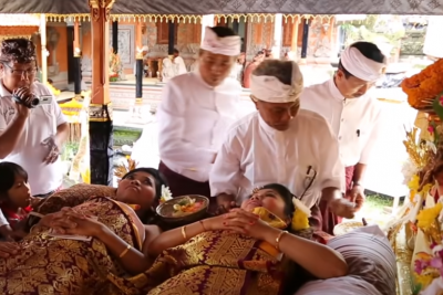 Ритуал спилювання зубів на Балі