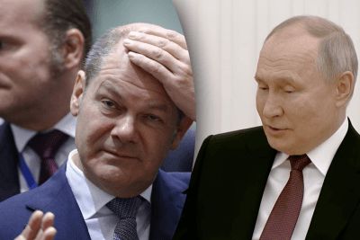 Багато брехні: Шольц на зустрічі з Байденом висміяв безглузде інтерв'ю Путіна