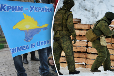 Крым, российские оккупанты Крым, российские оккупанты
