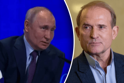 Владимир Путин, Виктор Медведчук Владимир Путин, Виктор Медведчук