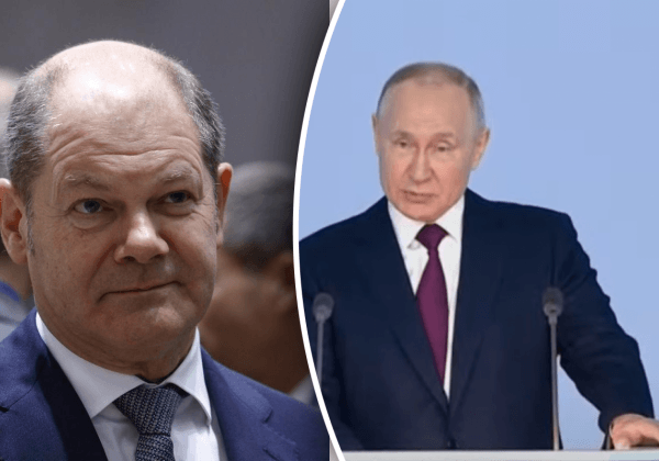 Запад не собирается менять режим Путина в России: Шольц сделал заявление