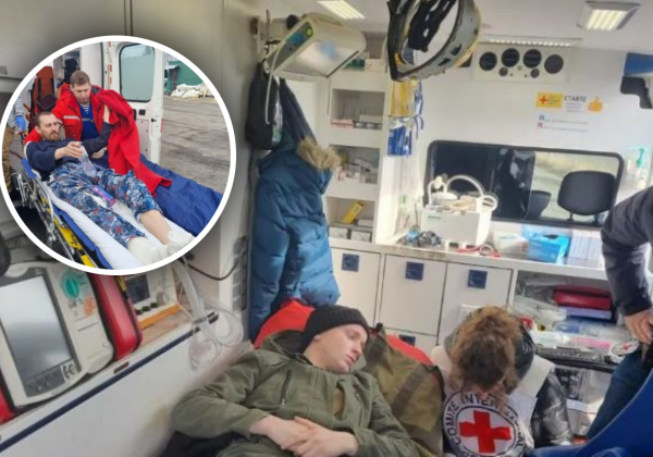 Україна в односторонньому порядку віддала РФ тяжкопоранених і хворих полонених