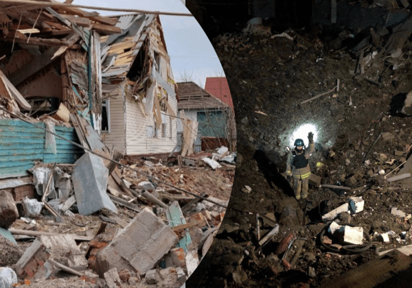 Нічний авіаудар по Сумщині: окупанти зруйнували будинки, є постраждалі