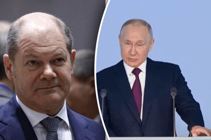 Шольц жорстко осадив Путіна після видачі ордера на його арешт