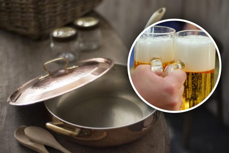 Навіщо лити пиво у сковорідку: хитрий трюк, який врятує кухонний інвентар