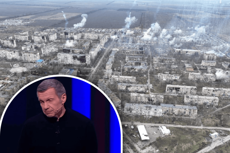 "На нас полювали": "рот Путіна" Соловйов потрапив під обстріл в районі Вугледара