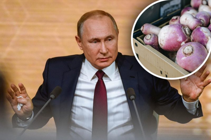 "Їдять ріпу замість помідорів": Путіну привидівся голод на Заході