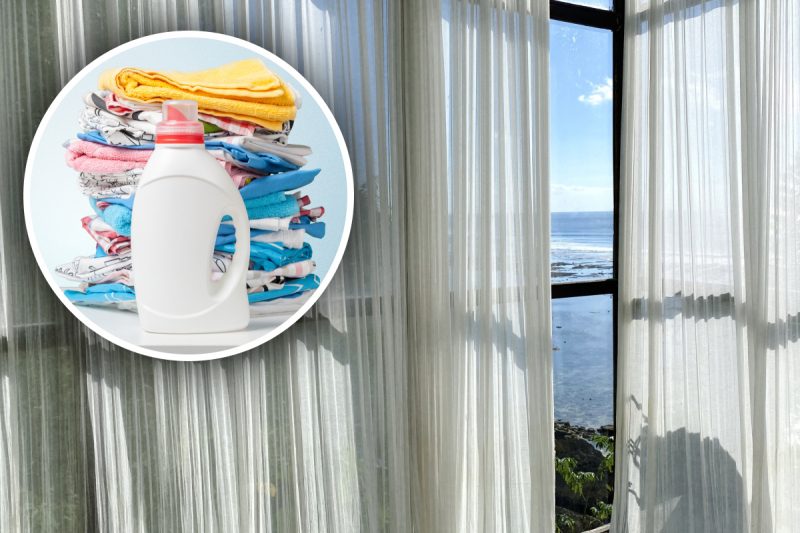 Как отбелить тюль от серости и желтизны: 5 способов с необычайным эффектом