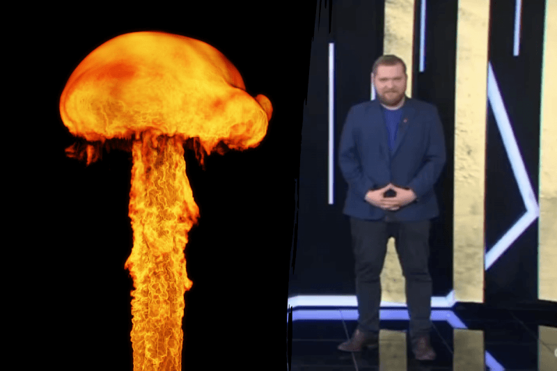 "Не лізьте, бо опромінимо": білоруський пропагандист вибухнув ядерними погрозами на адресу Заходу