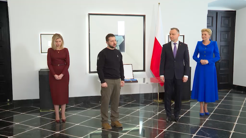 Елена Зеленская в Польше Елена Зеленская в Польше