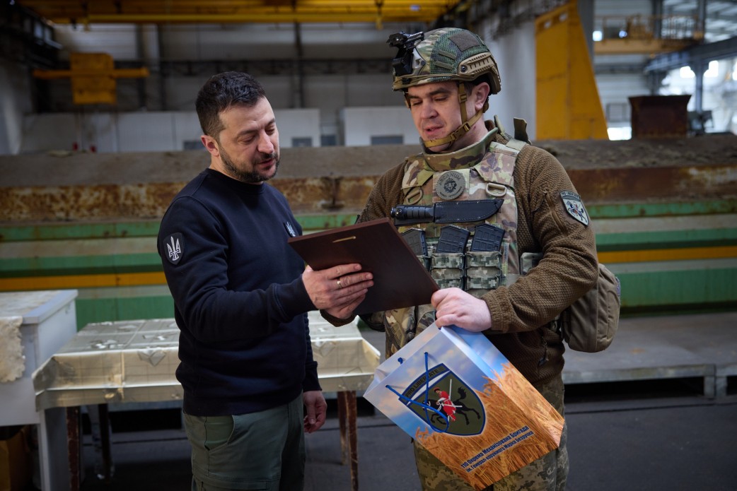 Володимир Зеленський відвідав Авдіївку