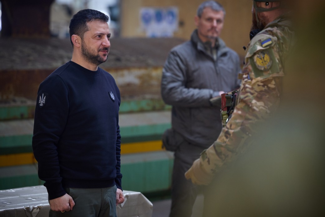 Володимир Зеленський відвідав Авдіївку