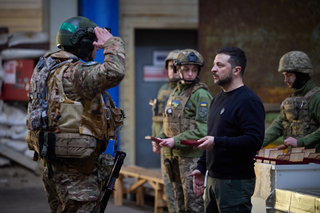 Володимир Зеленський відвідав Авдіївку