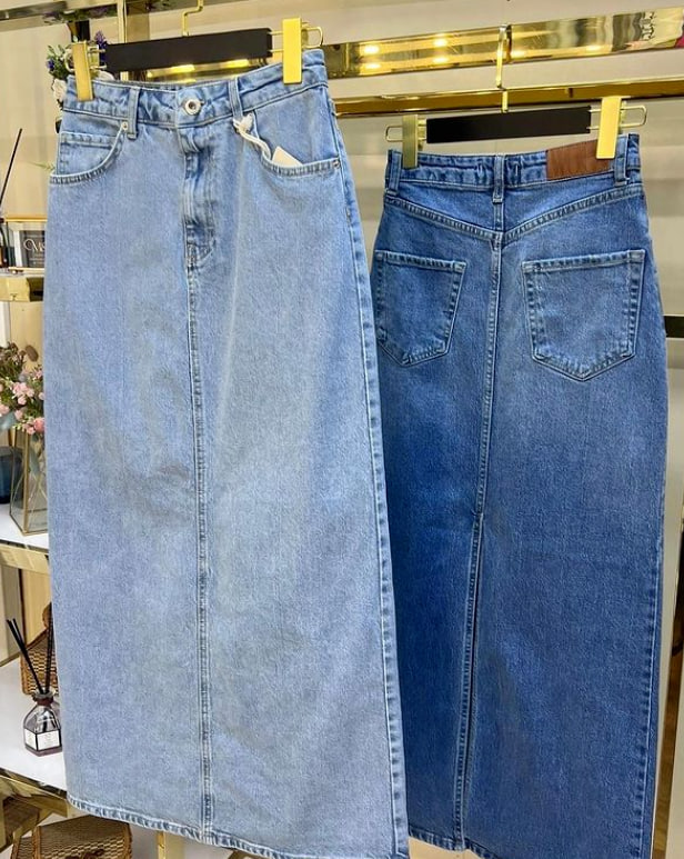 Модна джинсова спідниця 2023 Модна джинсова спідниця 2023