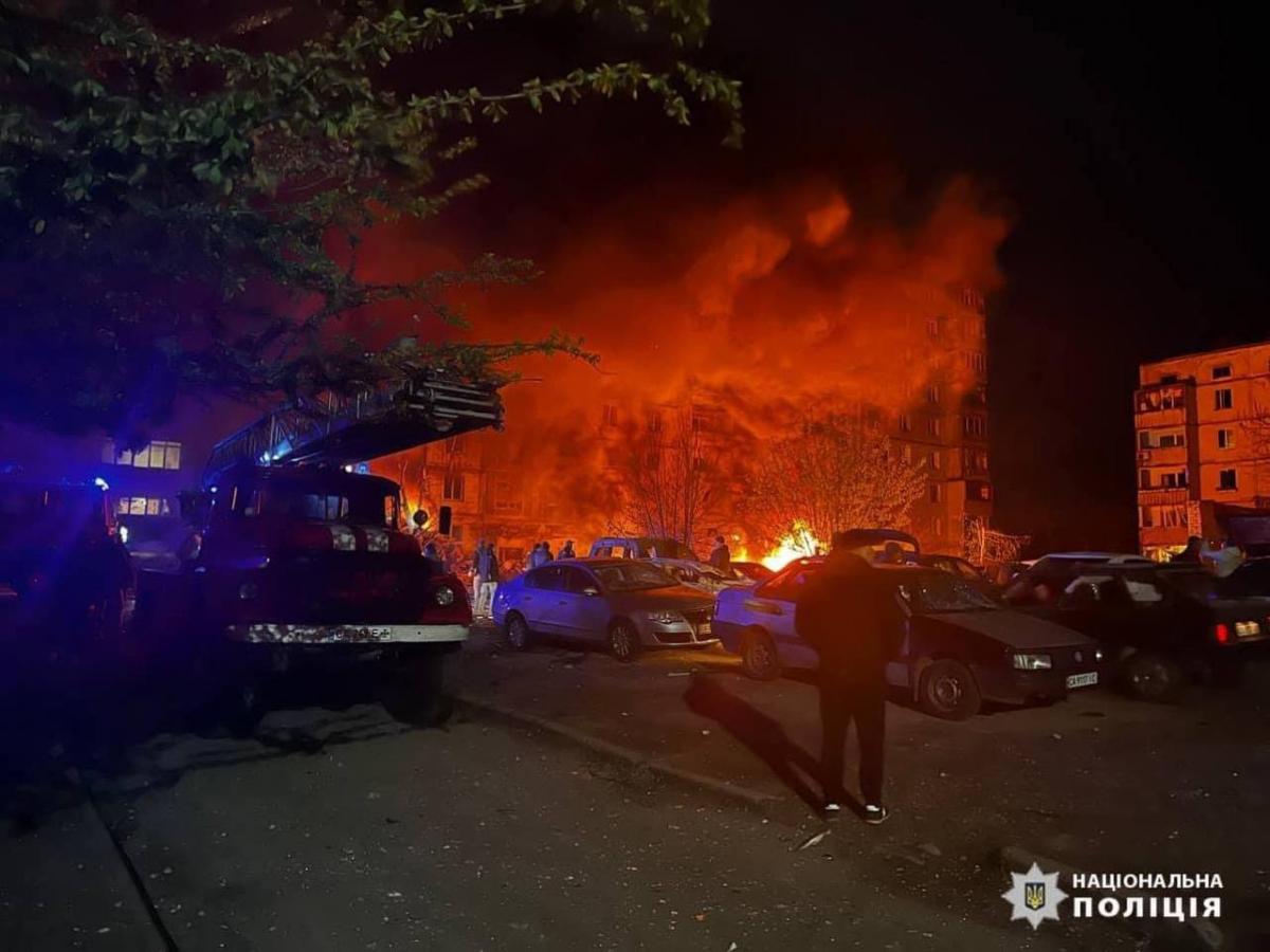 Ракетный удар по Умани 