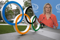 Перегарчиком запахло: росіяни заклювали Захарову через її п'яну заяву про Олімпіаду