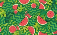 Головоломка, с которой справятся единицы: нужно за 6 секунд найти змею среди ломтиков арбуза