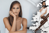 Модель Алла Костромічова заінтригувала вагітним животом