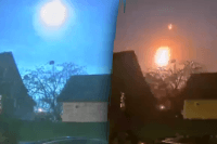 Летів над Києвом зі швидкістю майже 30 км на секунду: стало відомо, де саме впав метеор