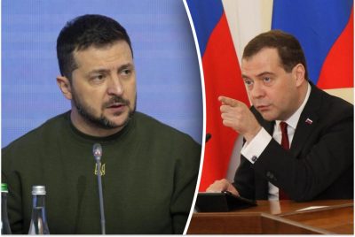 Володимир Зеленський, Дмитро Медведєв Володимир Зеленський, Дмитро Медведєв