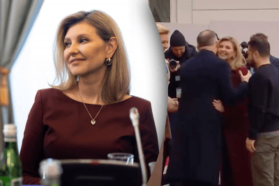 Елена Зеленская в Польше Елена Зеленская в Польше