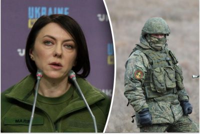 Ганна Маляр, российские военные Ганна Маляр, российские военные