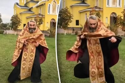 Священник который танцует