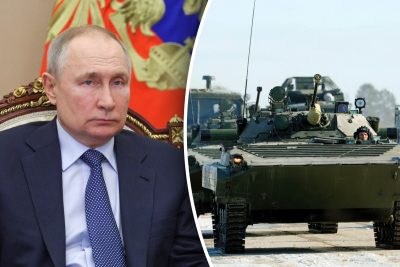 Володимир Путін, російські військові Володимир Путін, російські військові