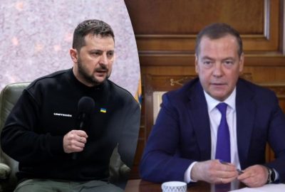 Зеленський заявив, що керівники РФ своєю смертю не закінчать: у Медведєва несамовита істерика