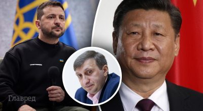 Владимир Зеленский, Си Цзиньпин, Виталий Кулик Владимир Зеленский, Си Цзиньпин, Виталий Кулик