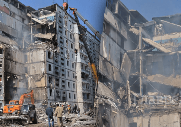 "За кілометр було чутно, як руйнується будинок": фоторепортаж з місця трагедії в Умані