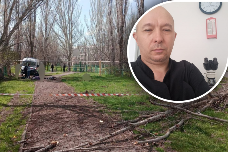 "Мені тепер тільки в армію": окупанти в один момент забрали життя у дружини і дочки спортивного лікаря