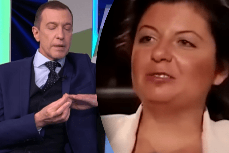 "Сучасна Маргарет Тетчер": Сосєдов впав у ноги пропагандистці Симоньян