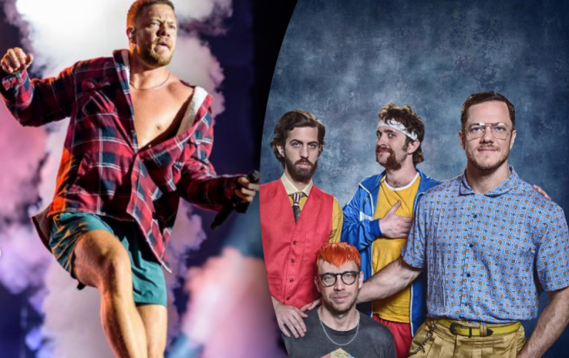 Вокаліст Imagine Dragons розцілував український прапор під час концерту