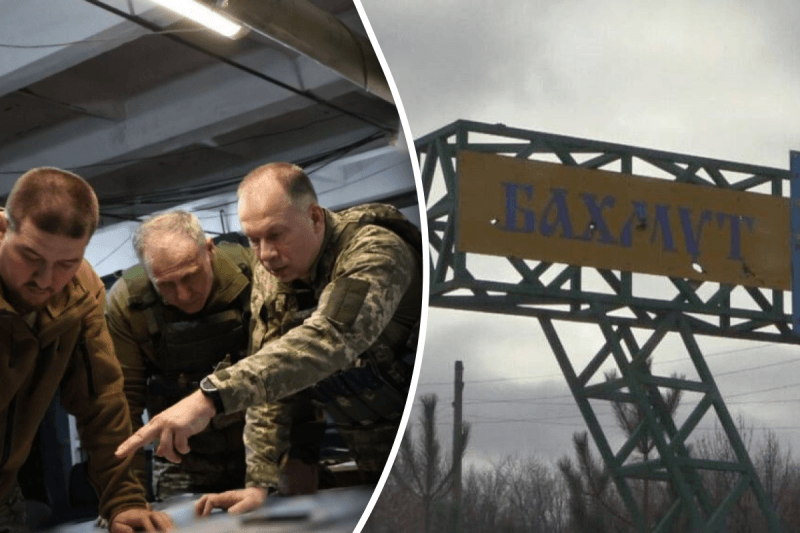 "Бьем врага и держим стратегические рубежи": Сырский заявил, что оборона Бахмута продолжается