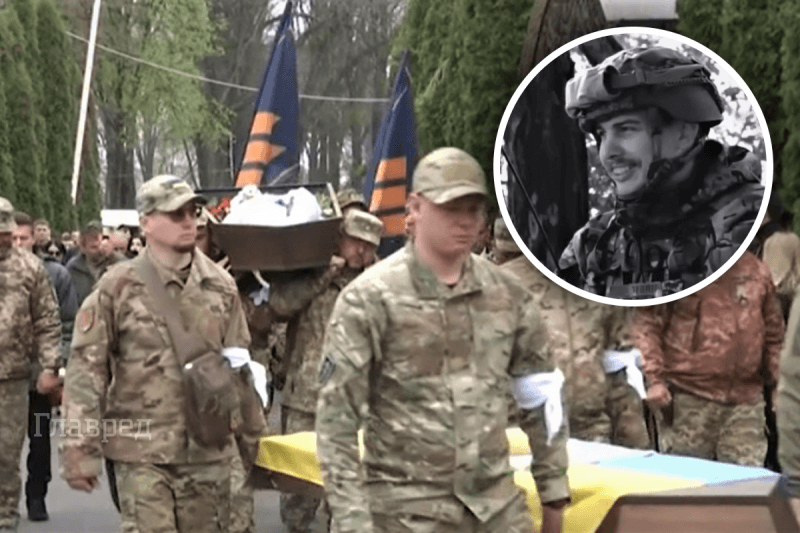 В Виннице тысячи людей прощались с 29-летним героем-земляком, погибшим под Бахмутом