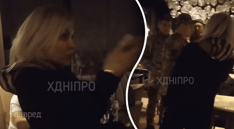 Скандал в Дніпрі: власниця ресторану нагрубіянила працівникам ТЦК, проти неї порушили справу