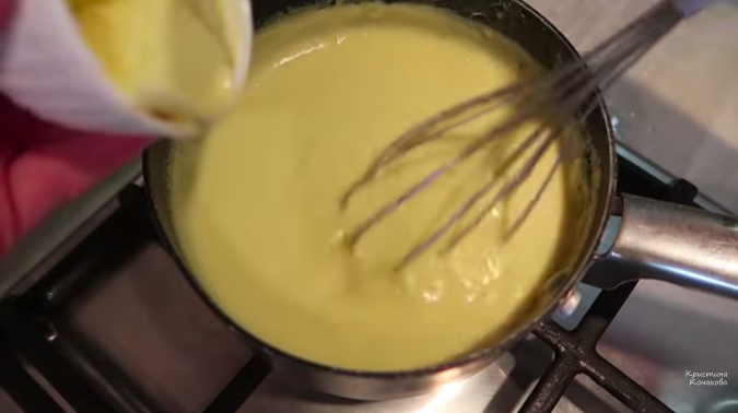 Как готовить заварной крем для торта рецепт