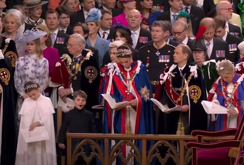 Коронація Чарльза та принца Луї