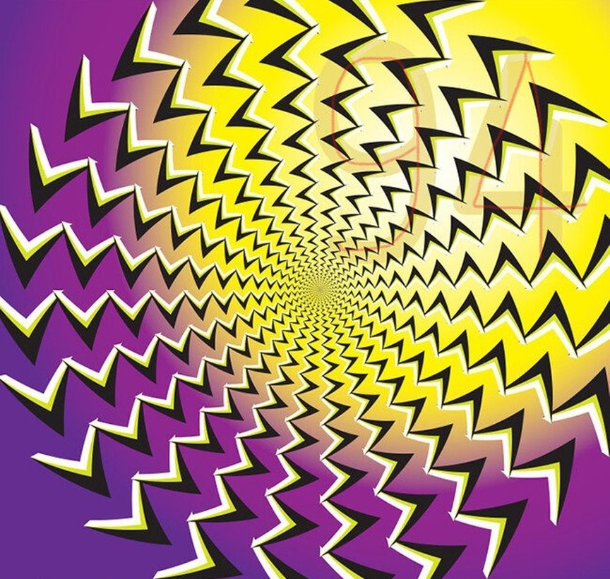 оптична ілюзія оптична ілюзія