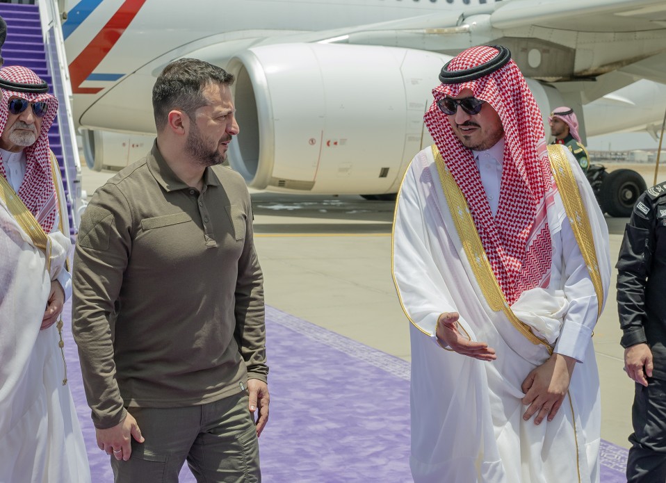Візит Зеленського до Саудівської Аравії