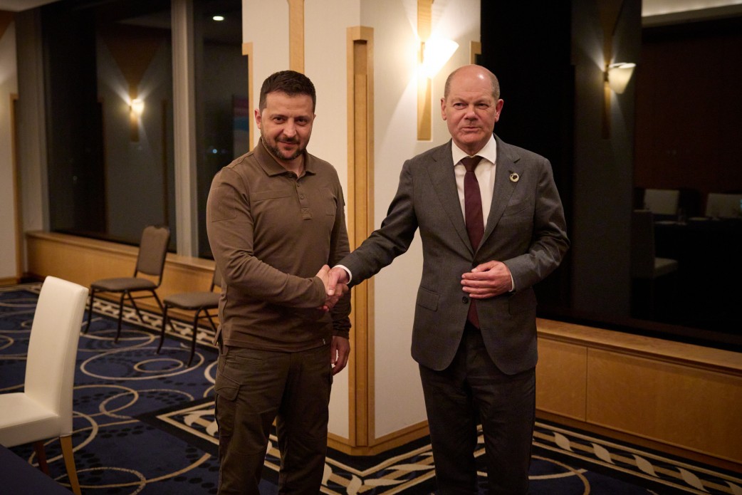 Зеленський і Шольц