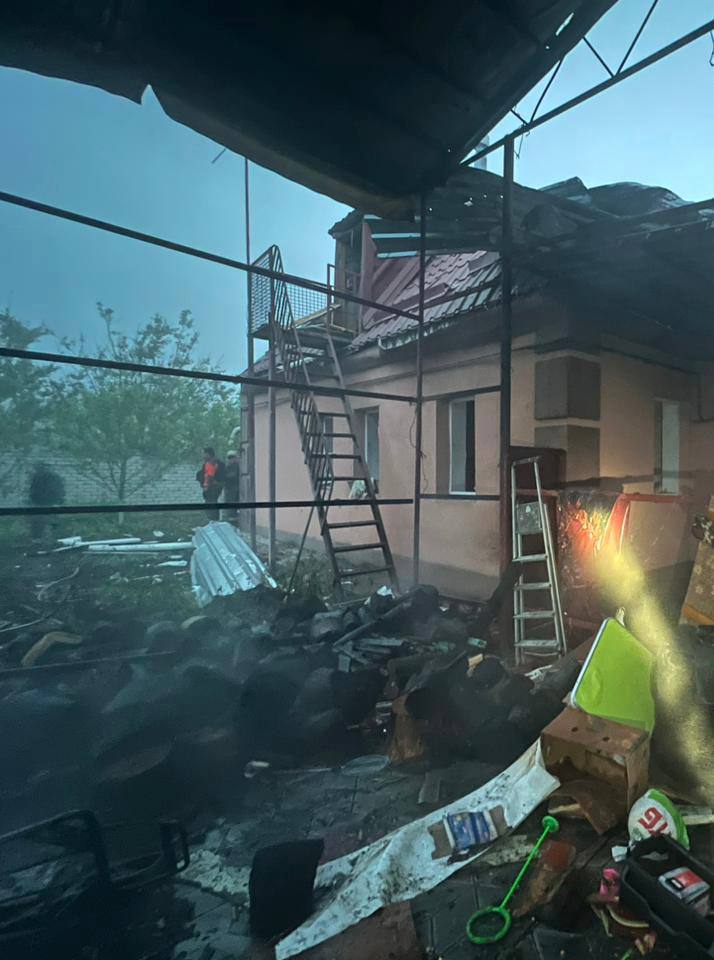 Последствия атаки РФ на Днепропетровщину  