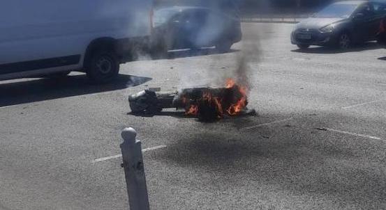 Обломки ракеты в Оболонском районе 