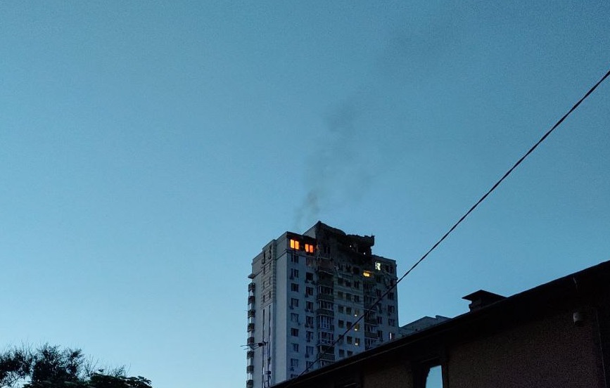 Взрыв в Киеве