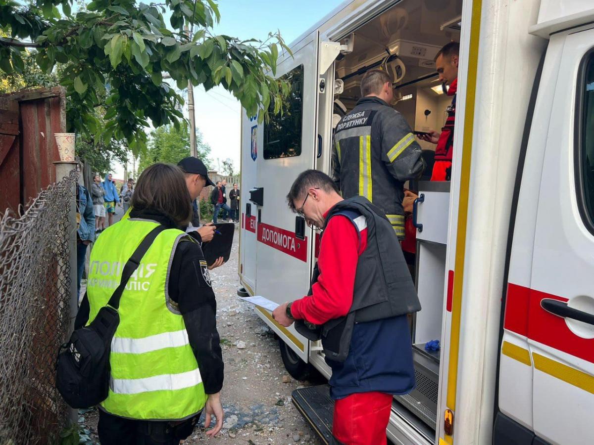 Нічна атака дронів на Київ