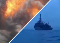 Підбитий Іван Хурс дав крен: у Мережі розкрили деталі атаки на корабель-шпигун РФ